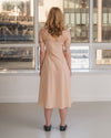 BASERANGE 25 Autumn/Winter Strapless Waist Dress Portugal BAS-DRAV-SC-AU25-BARO PINK